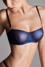 Soutien-gorge push-up bleu ciel