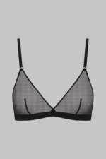 soutien-gorge en dentelle noire pour corps à corps