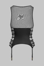 Corset portejarretelles noir