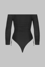 Body String Encolure Bateau Nuit Fauve