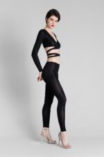 Legging noir femme Amazone