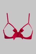 Soutien-gorge sexy avec nœud en dentelle