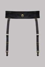 Ceinture noir portejarretelles chambre